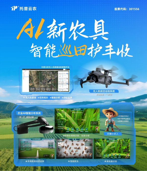 從測(cè)報(bào)燈三連冠到“AI+農(nóng)業(yè)”全鏈賦能 托普云農(nóng)以科技定義智慧農(nóng)業(yè)新標(biāo)桿